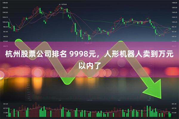 杭州股票公司排名 9998元，人形机器人卖到万元以内了